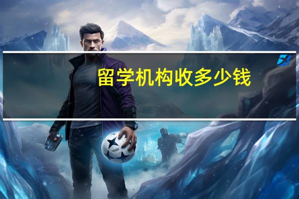 留学机构收多少钱