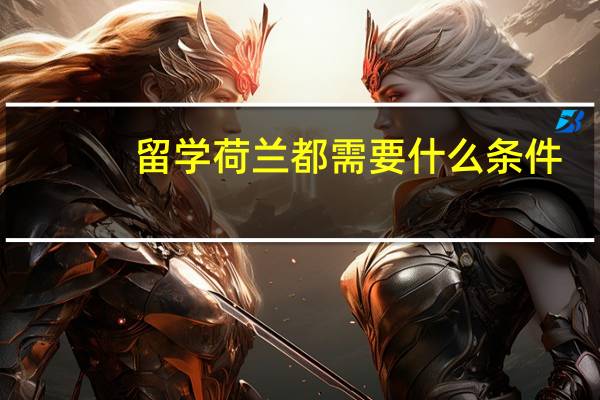留学荷兰都需要什么条件