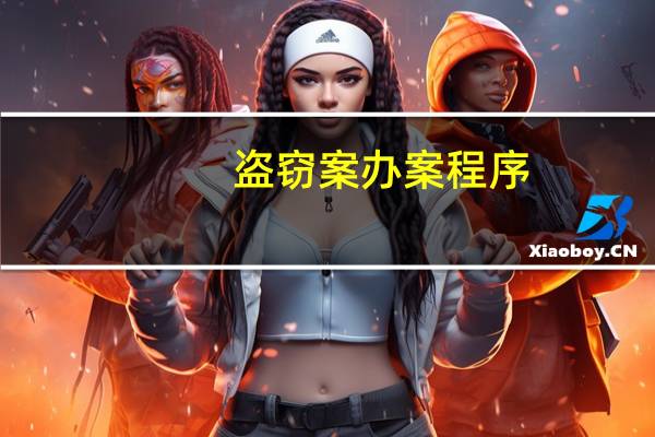 盗窃案办案程序