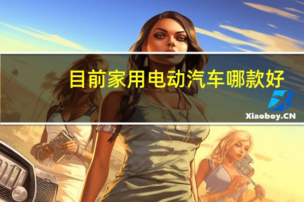 目前家用电动汽车哪款好