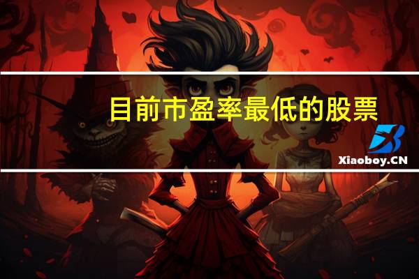 目前市盈率最低的股票