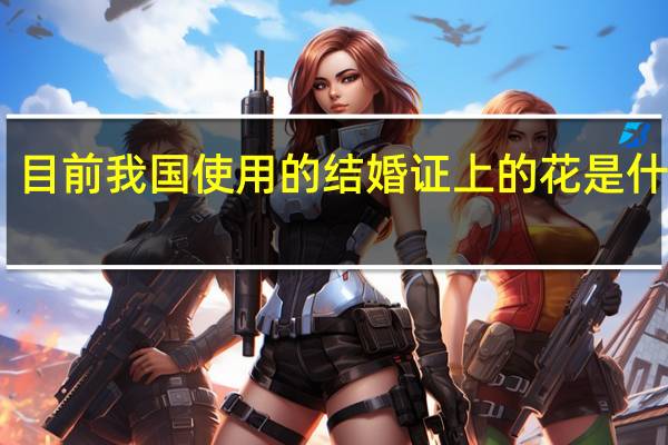目前我国使用的结婚证上的花是什么花
