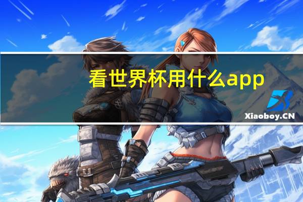 看世界杯用什么app