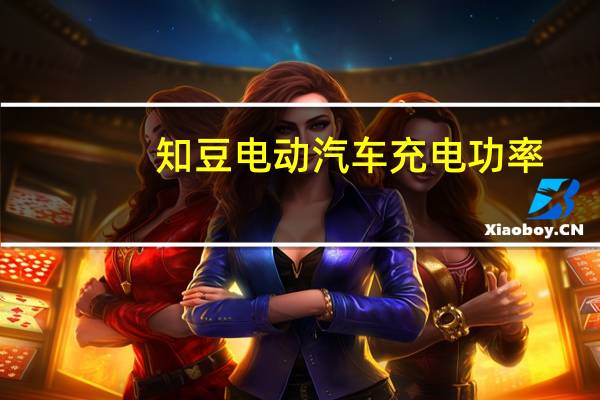 知豆电动汽车充电功率