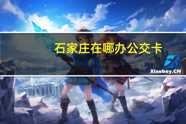 石家庄在哪办公交卡
