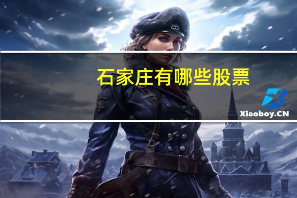 石家庄有哪些股票