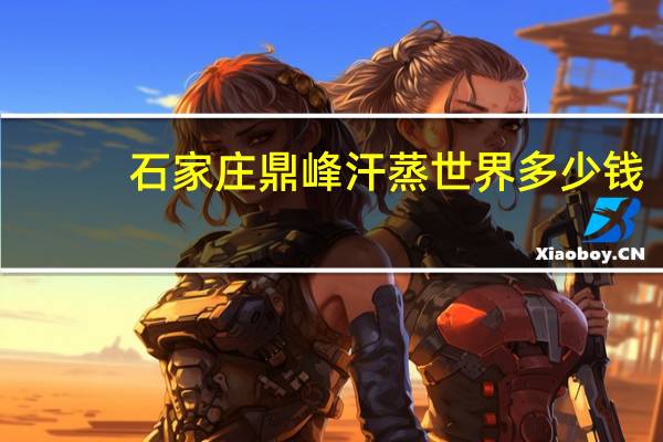 石家庄鼎峰汗蒸世界多少钱