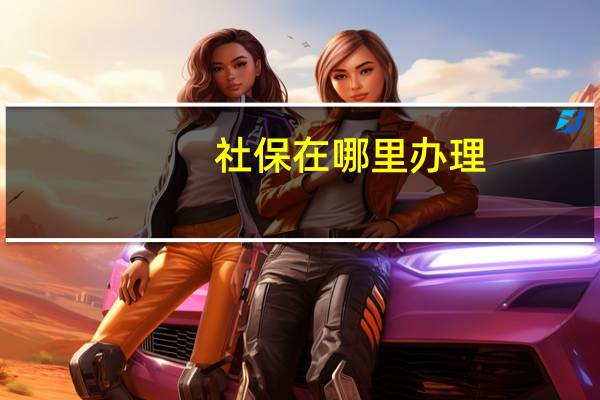 社保在哪里办理