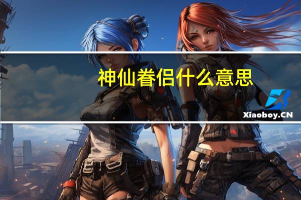 神仙眷侣什么意思