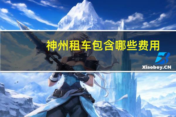 神州租车包含哪些费用