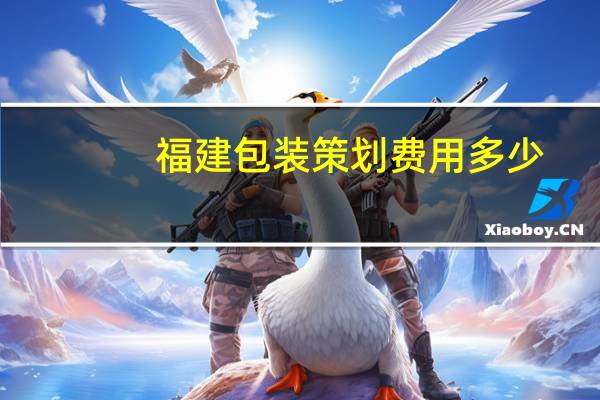 福建包装策划费用多少