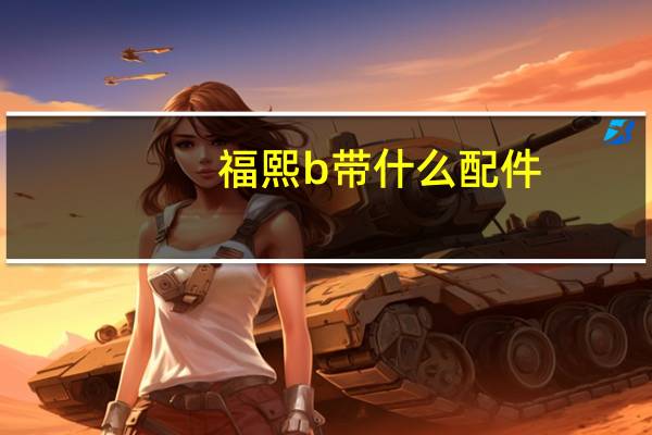 福熙b带什么配件