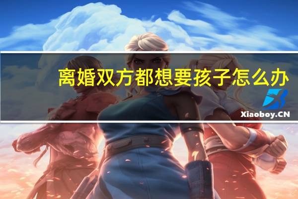 离婚双方都想要孩子怎么办