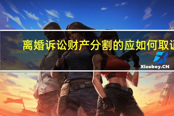 离婚诉讼财产分割的应如何取证