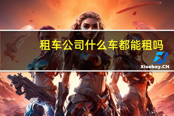 租车公司什么车都能租吗