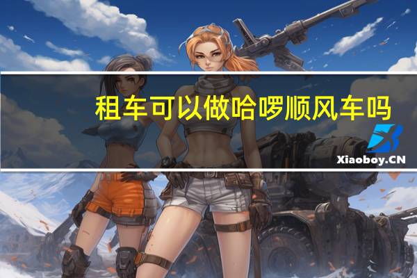租车可以做哈啰顺风车吗