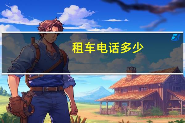 租车电话多少