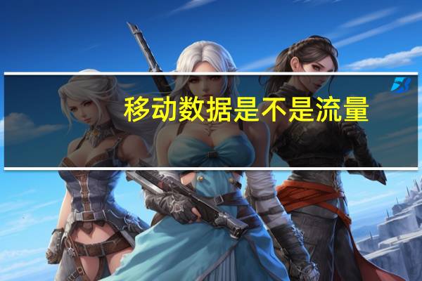 移动数据是不是流量