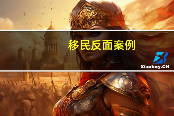 移民反面案例
