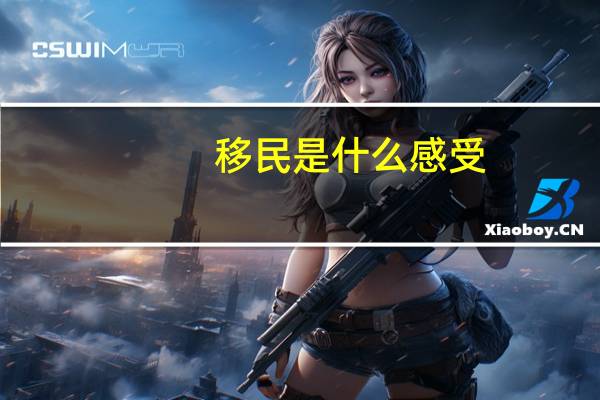 移民是什么感受