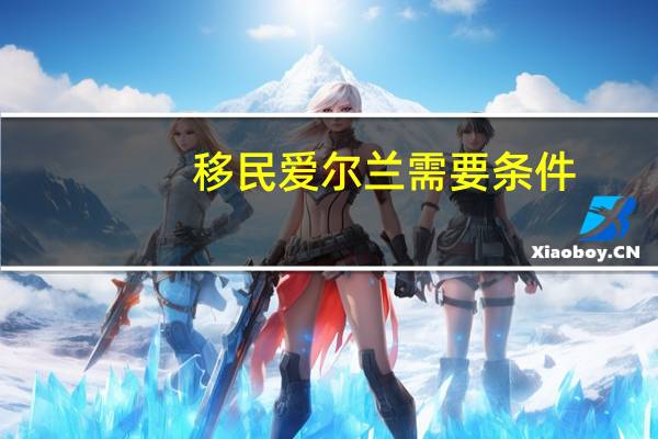 移民爱尔兰需要条件