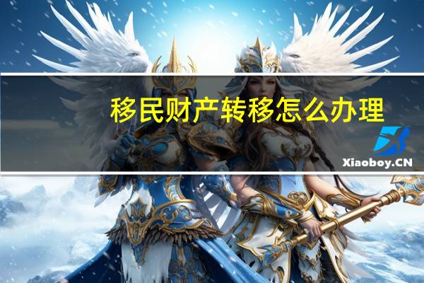 移民财产转移怎么办理