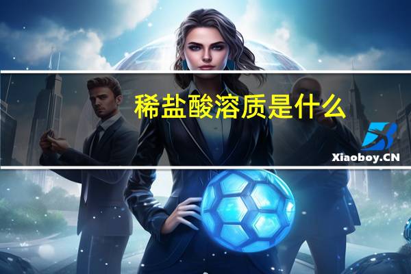 稀盐酸溶质是什么