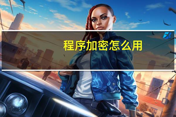 程序加密怎么用