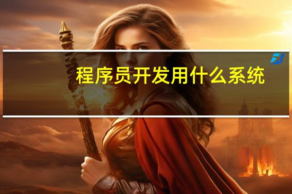 程序员开发用什么系统