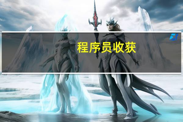 程序员收获