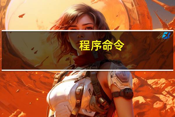 程序命令