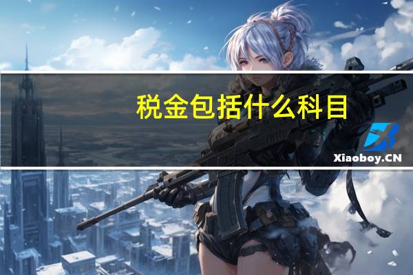 税金包括什么科目