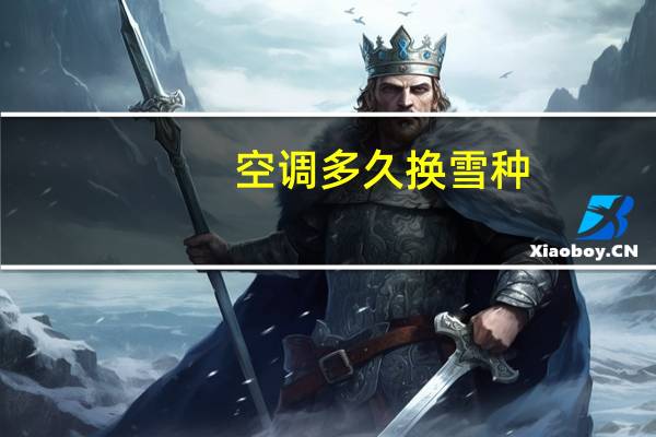 空调多久换雪种