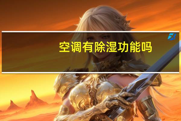 空调有除湿功能吗