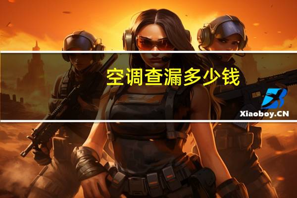 空调查漏多少钱