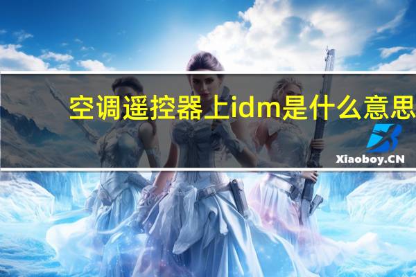 空调遥控器上idm是什么意思
