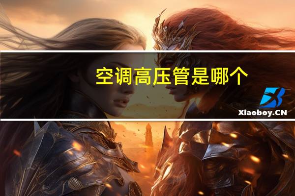 空调高压管是哪个