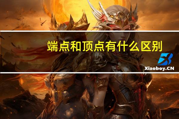 端点和顶点有什么区别
