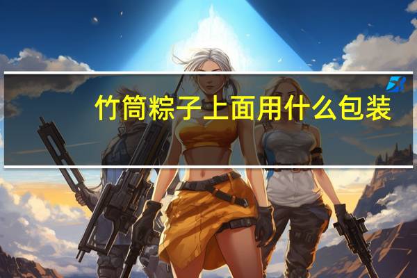 竹筒粽子上面用什么包装