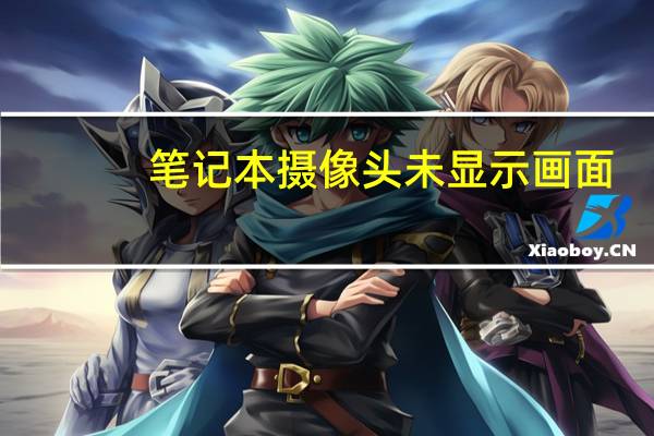 笔记本摄像头未显示画面