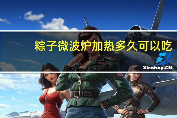 粽子微波炉加热多久可以吃