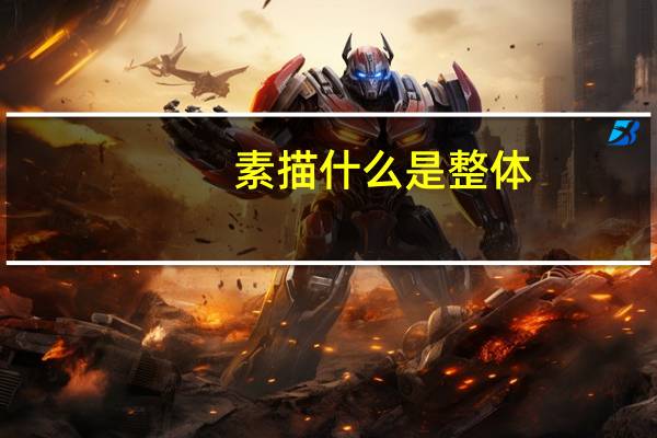 素描什么是整体