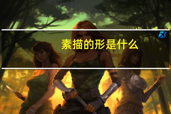 素描的形是什么