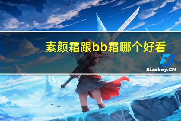 素颜霜跟bb霜哪个好看