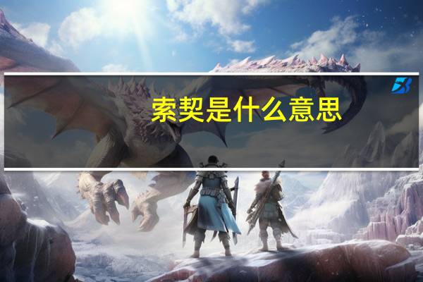 索契是什么意思