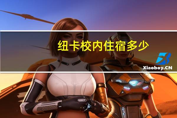 纽卡校内住宿多少