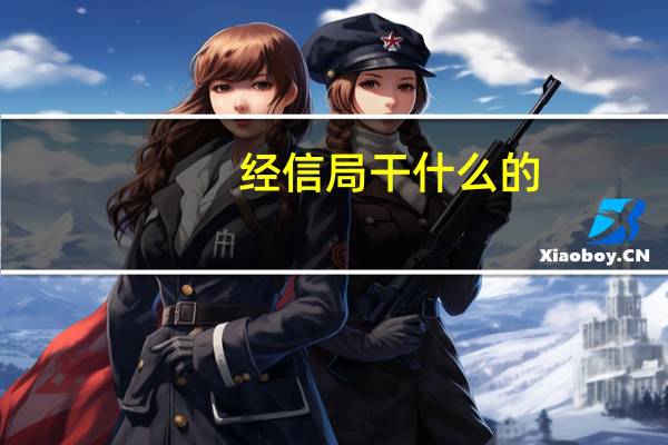 经信局干什么的