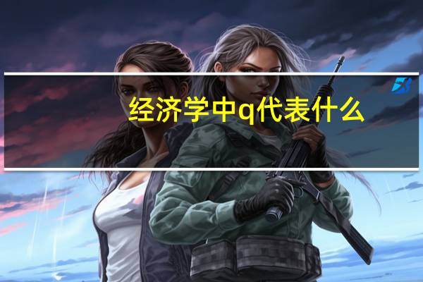 经济学中q代表什么