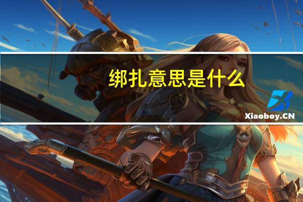 绑扎意思是什么