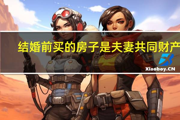 结婚前买的房子是夫妻共同财产吗